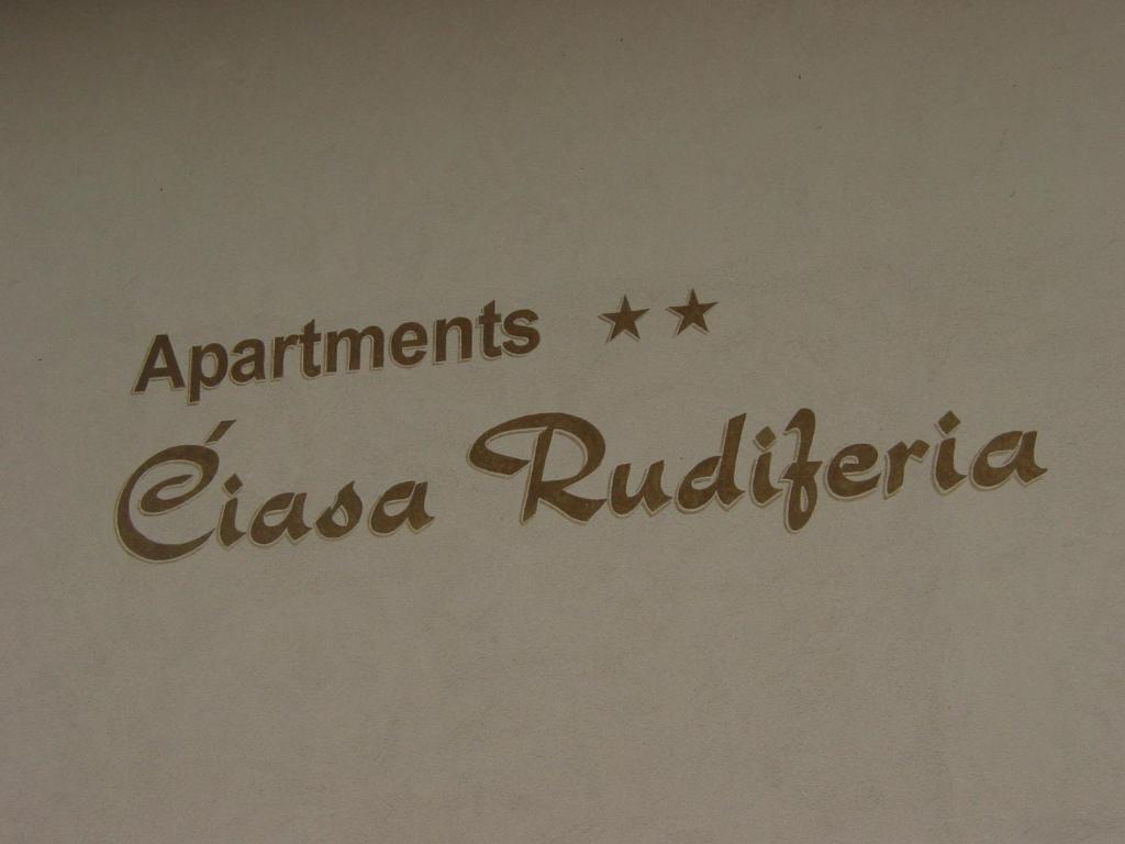 Ciasa Rudiferia Appartamenti In Alta Badia Buitenkant foto